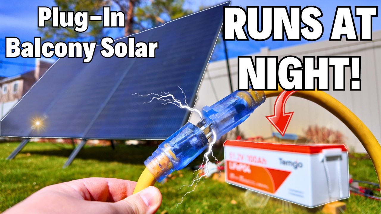 solar panel plugged into cigarette lighter I Plugged Solar Into My Outlet. Then I Made It Run At Night!