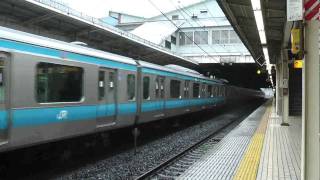 【JR東】E233系 ウラ120編成 品川発車 発車メロディー付き (HD)