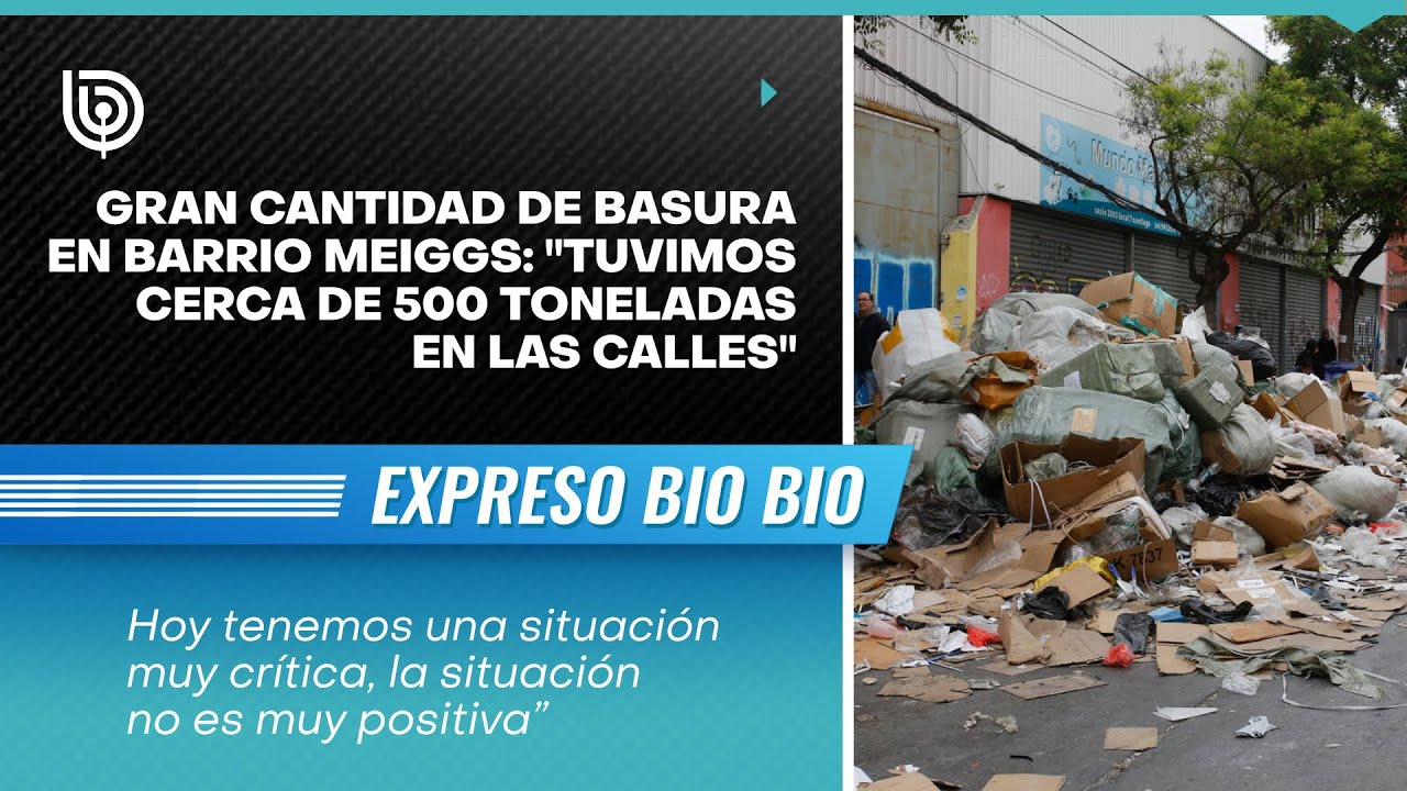 Continua gran cantidad de basura en Barrio Meiggs: "Tuvimos cerca de ...