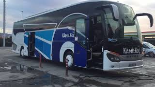 Kamil Koç Setra Ile Molaya Giris
