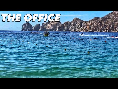 The Office on a BEAUTIFUL beach in Cabo San Lucas, Mexico??