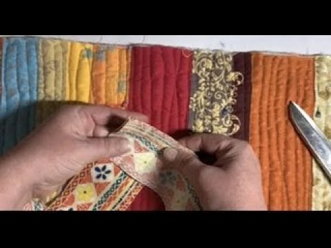 ЯРКИЕ ЛОСКУТЫ ДЛЯ ХОРОШЕГО НАСТРОЕНИЯ!!! Легкий и простой Пэчворк из полосок.