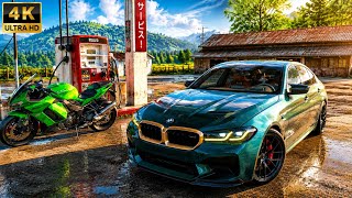 BMW M5 CS 🔥 INSANE Steering Wheel Gameplay | Forza Horizon 6