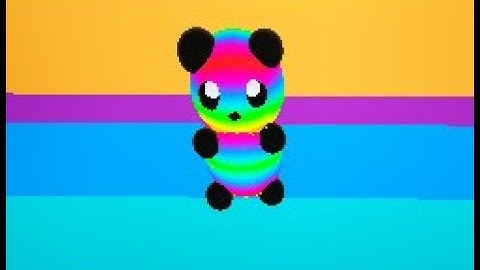 where to find rainbow panda find the pandas roblox