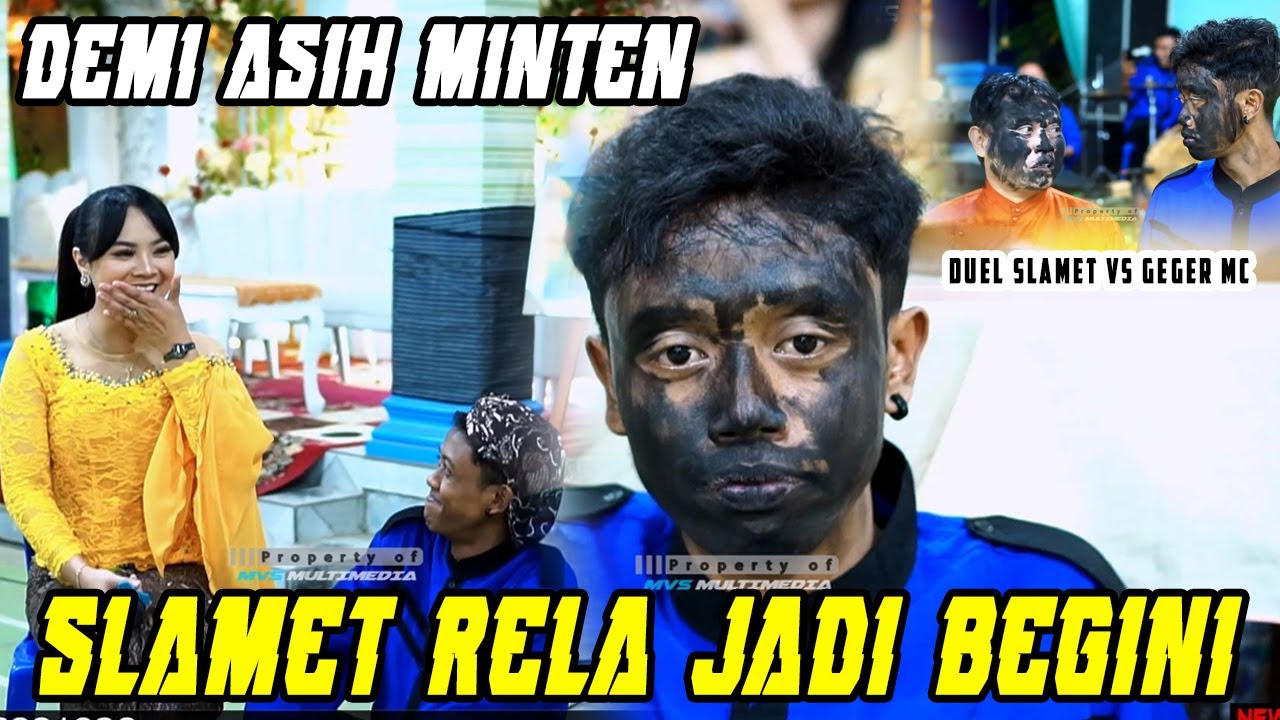 GAYENG LURR !!   GEGER MC FT SLAMET  DUEL ( raupan angus )DEMI ASIH MINTEN