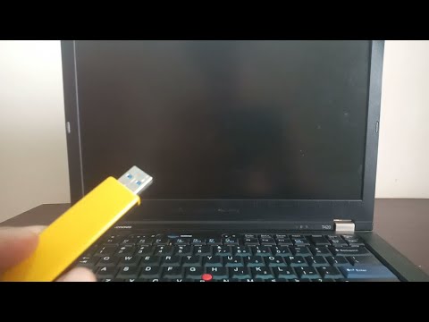 Lenovo ThinkPad T420 Laptop Install Windows 10 from USB Drive Step by Step