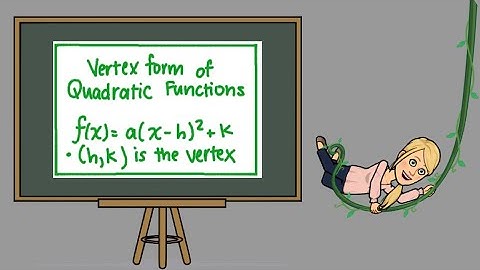Graphing Quadratic Functions in Vertex Form
