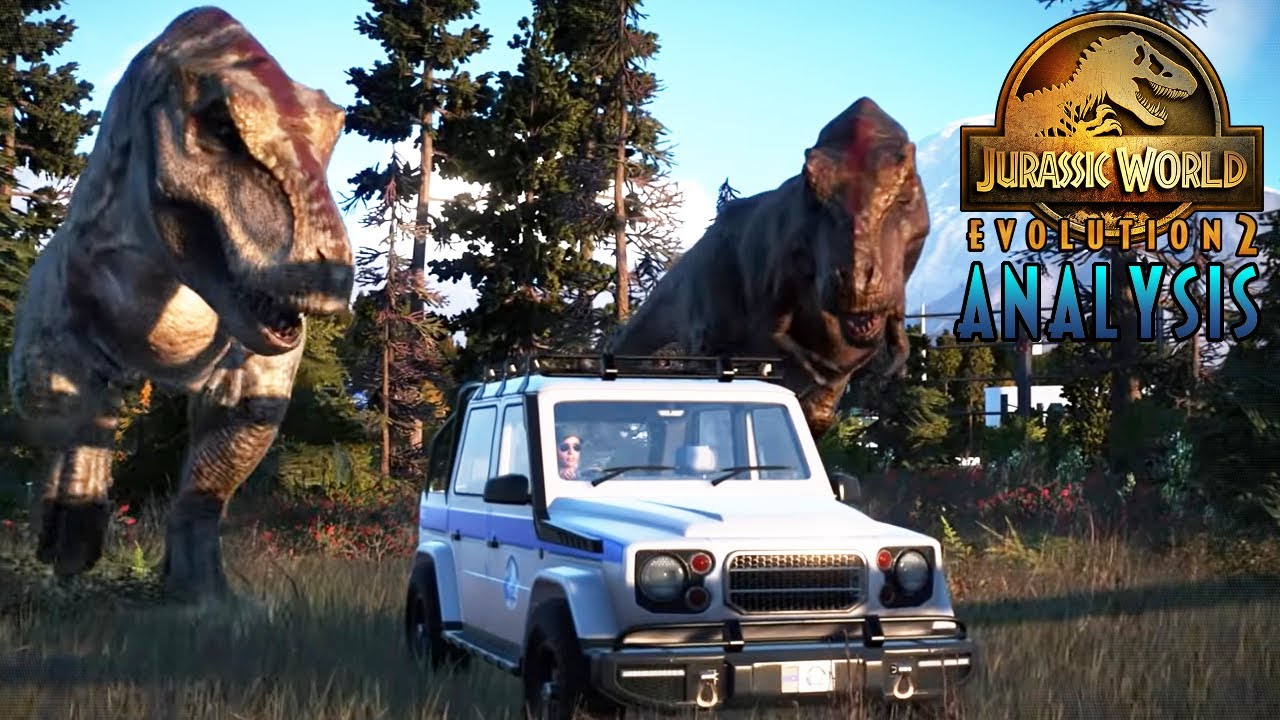 Download EDDIE CARR'S T-REX SCENE! - Tyrannosaurus Rex Species Field Guide - Jurassic World Evolution 2