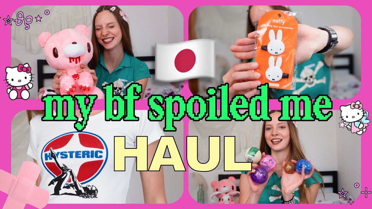 HUGE Japan Haul 🇯🇵 ♡ Hysteric Glamour, Gloomy Bear, Miffy +