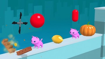 Dont slice the Cats 🌐😺 ASMR slicing game Very satisfying and relaxing Gameplay Walkthrough MAXFJK20