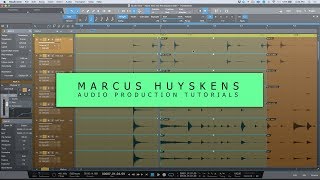 Workflow Tip - Manual Drum Editing Using Fill Gaps In PreSonus Studio One