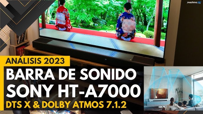 Sony Barra de sonido de 7.1.2 canales con Dolby Atmos®/DTS:X® | HT-A7000