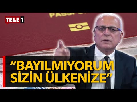 Merdan Yanardağ Almanya'dan vize alamadığını açıkladı, canlı yayında protesto etti: Ayıptır ya!