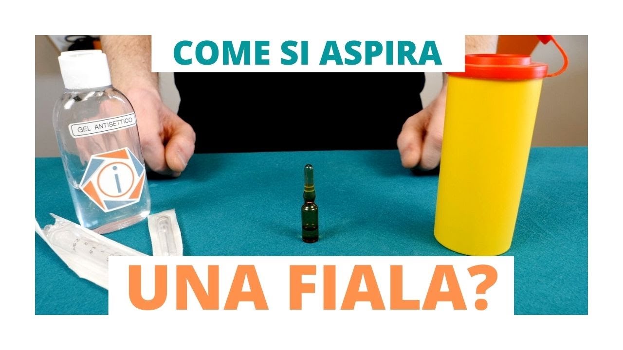 COME SI ASPIRA UN FARMACO DA UNA FIALA? | INFERMIERI online