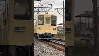 東武越生線8000系81111F越生行き　川角駅発車