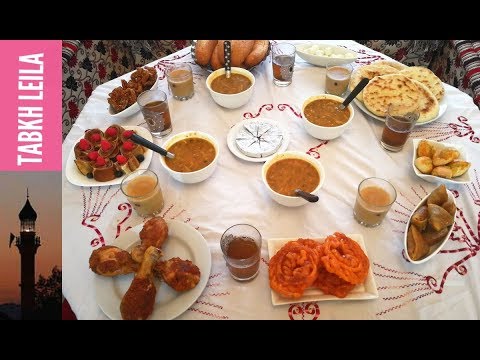 طريقة تحضير مائدة الإفطار في رمضان