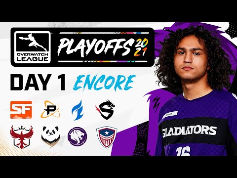 [ENCORE] Overwatch League 2021 Season | Playoffs | Day 1