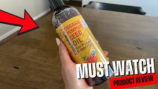 🌿Lightweight Oil for Hair Growth?! Honest Review of the Seven Minerals Organic Pumpkin Seed Oil