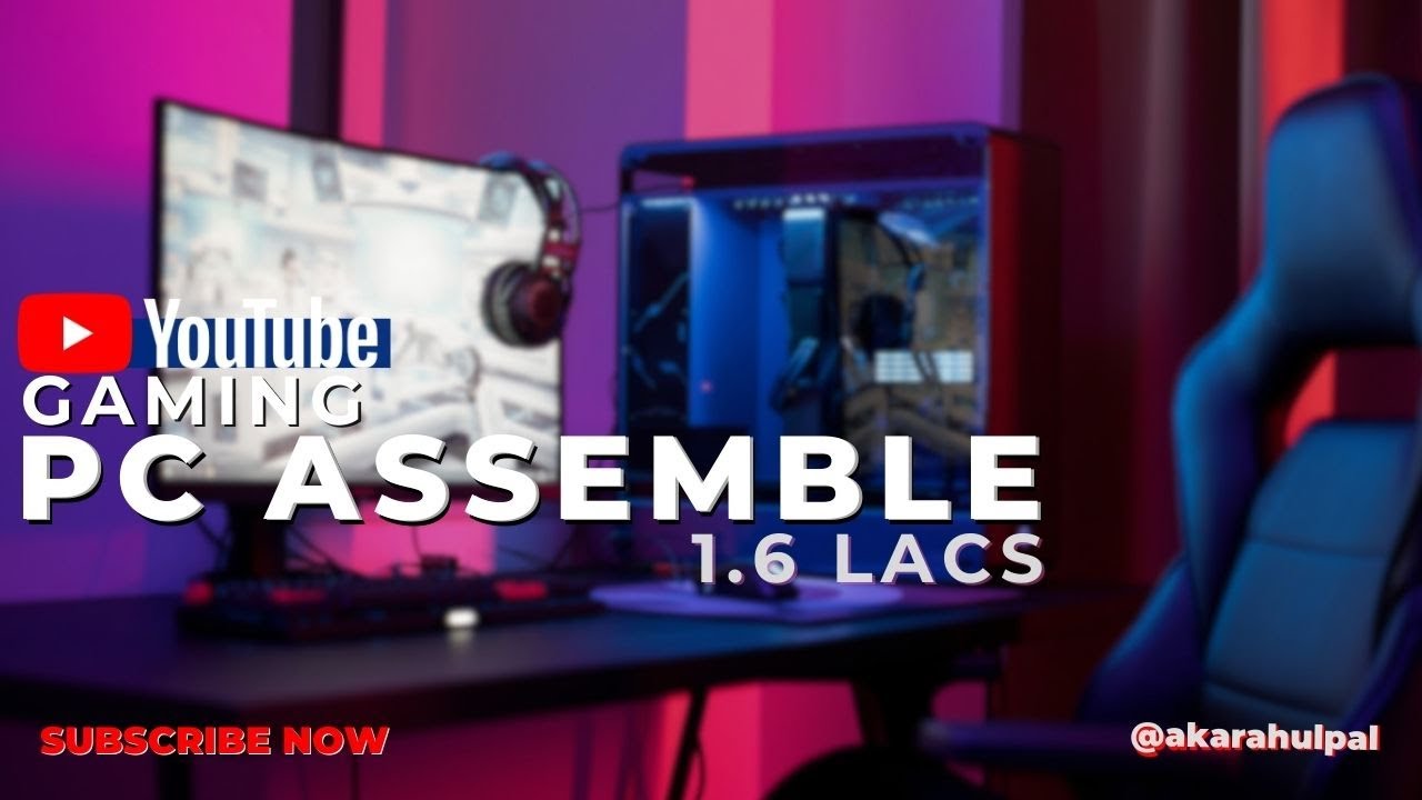 Building My Dream PC at Home | First Time PC Build 🚀 - YouTube