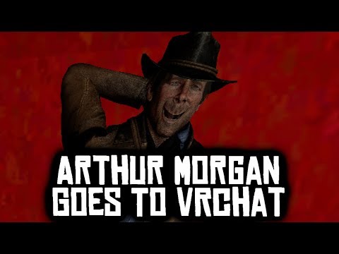 Arthur Morgan goes to VRchat and skins a legendary hedgehog