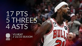 Patrick Beverley 17 pts 5 threes 4 asts vs Heat 22/23 season