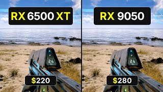 RX 9050 8GB vs RX 6500 XT 8GB...