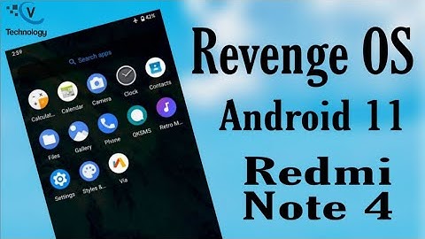 Revenge OS | Android 11 | Redmi Note 4 | Mido | Full Review & Installation
