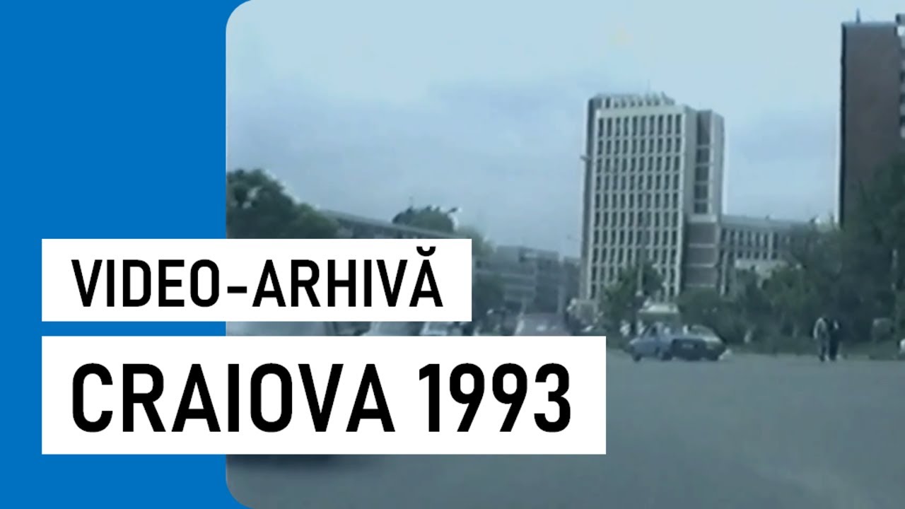ARHIVĂ / 1993 / Craiova – secvențe zona centrală