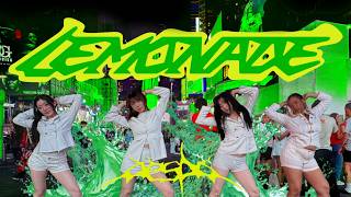 One Take Kpop In Public Nyc Times Square Aespa 에스파 Lemonade Dance Cover