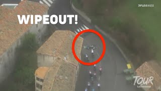 Julian Alaphilippe Hits The Deck In Provence