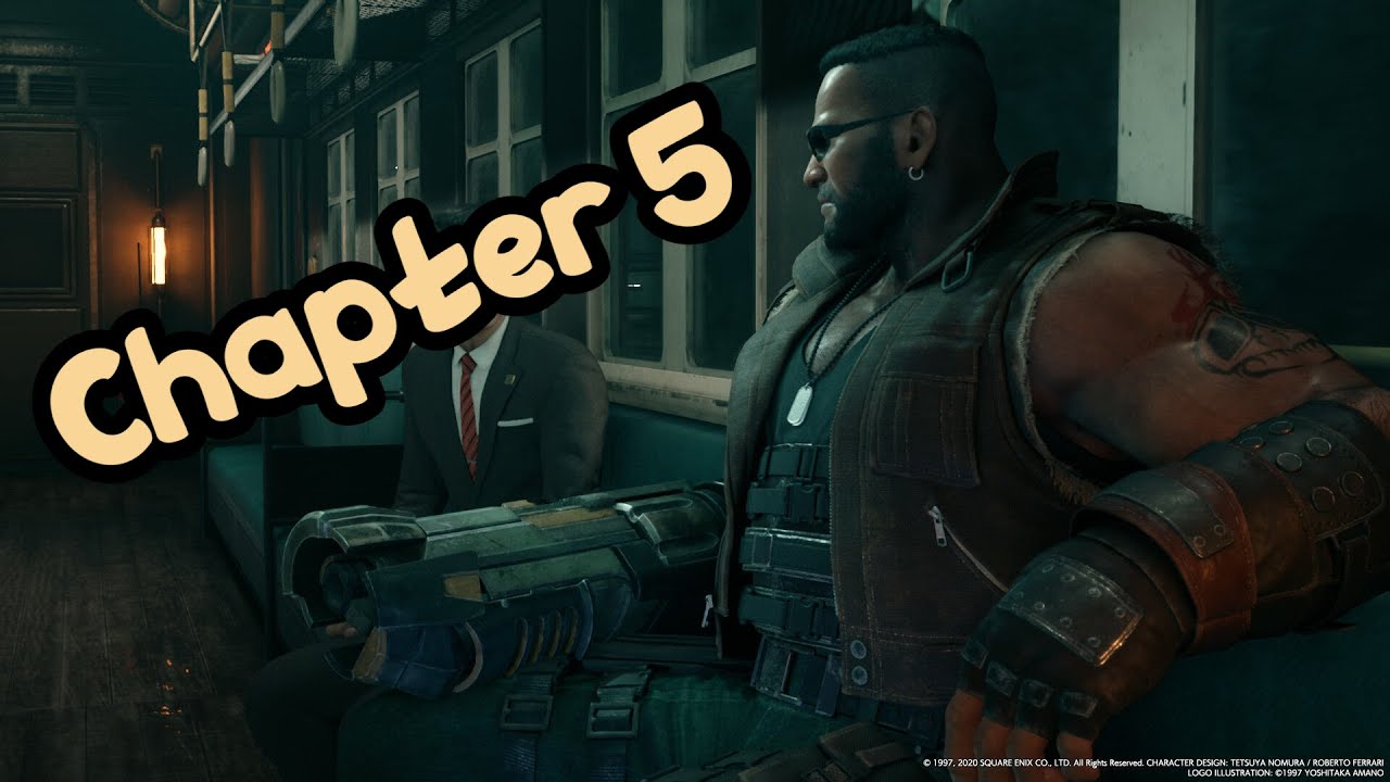 Final Fantasy 7 Remake, Chapter 5 - Full Playthrough [No Commentary]