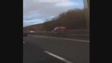 Driver goes 50mph on the wrong side of the motorway