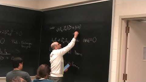 Lecture 28: Second Quantization, Introduction to Fock Space