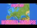 WORLDBOX TIMELAPSE: Europe Map (Insane Battle)