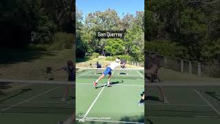 Sam Querrey has got skills. PICKLEBALL skills.