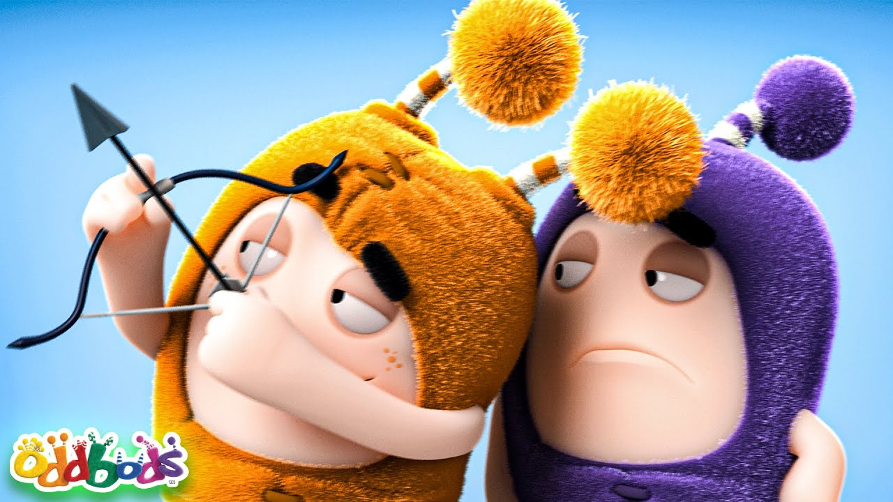 The Archery Challenge | Oddbods - Sports & Games Cartoons for Kids