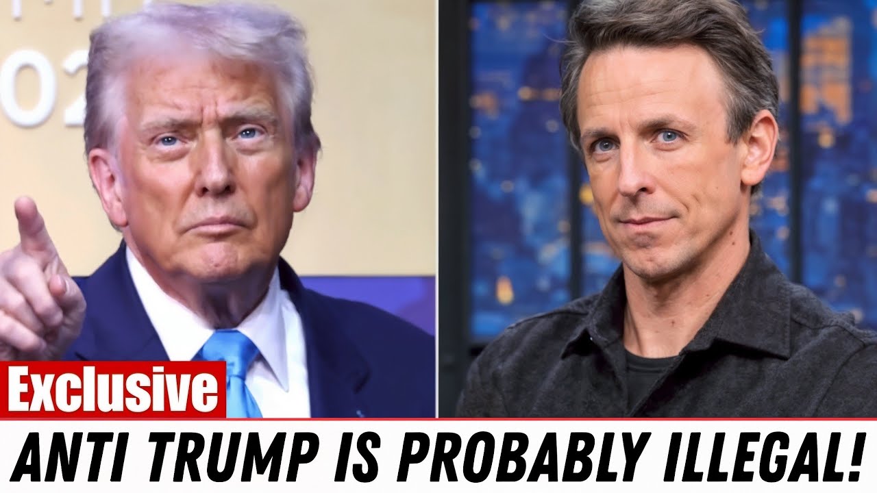 Дональд Трамп заявил, что шутки Сета Майерса «вероятно незаконны»!