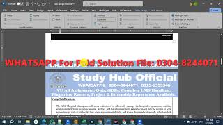 CS403 Assignment 1 Solution Summer 2024