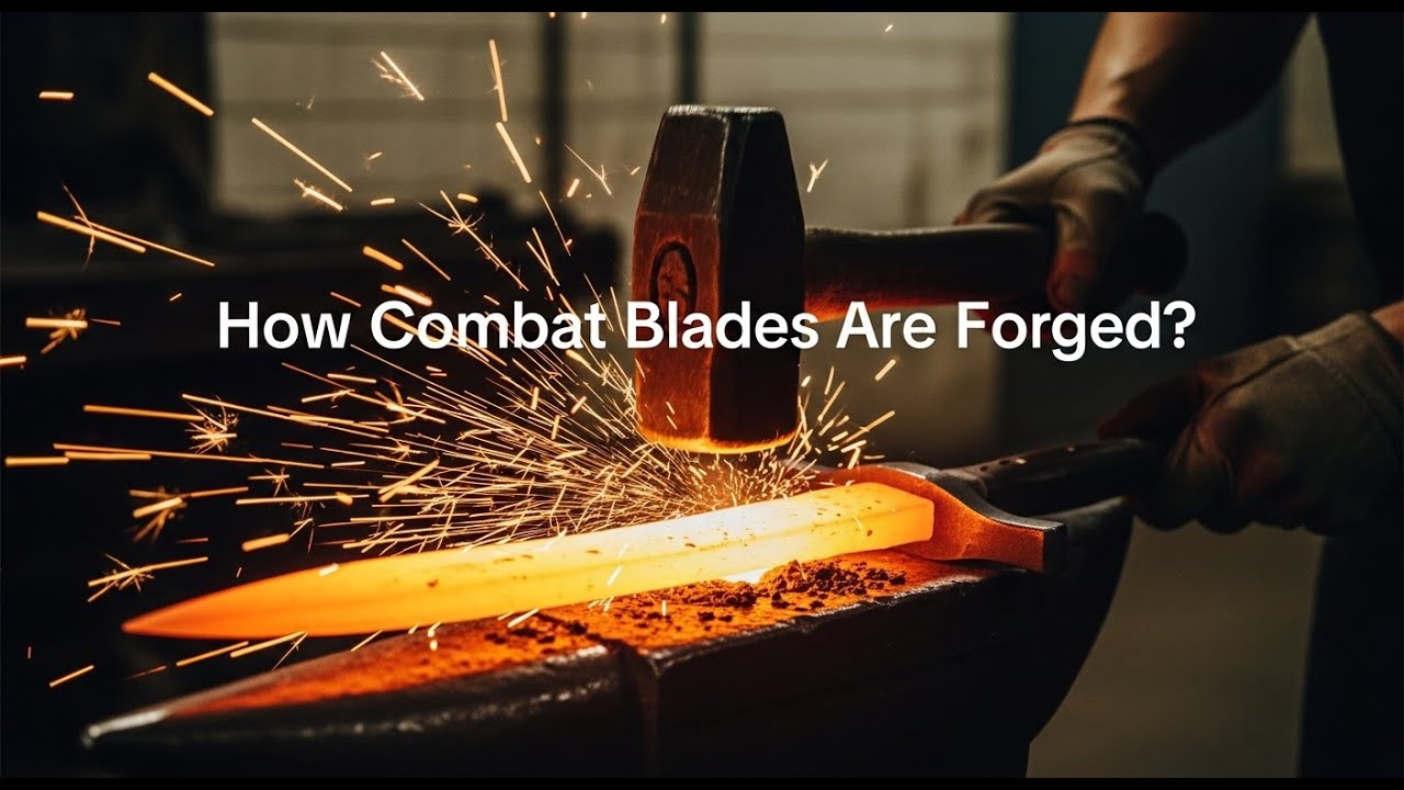 Amazing: How Combat Blades Are Forged – Inside the Steelcraft Defense Workshop (Full Process)