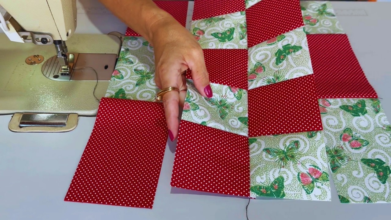 Esse Tapete de RETALHOS é Lindíssimo e Muito FÁCIL 😍 BORA Costurar!