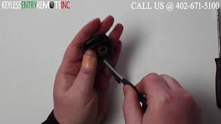How To Replace A 1994 - 1996 Lexus ES Key Fob Remote Battery
