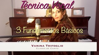 Fundamentos Básicos de la Técnica Vocal. Todo lo que debes saber antes de cantar. Clase de Canto 1