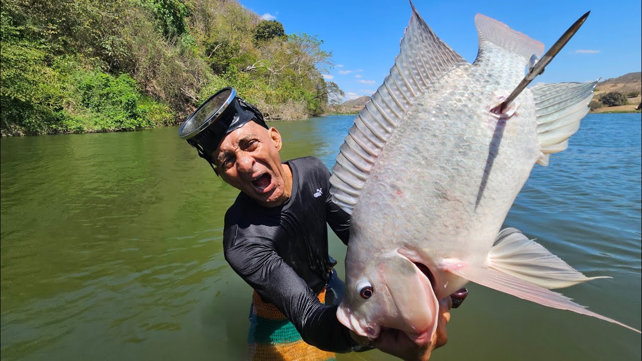 Don jose pesco tilapia de 5 libras para un seguidor