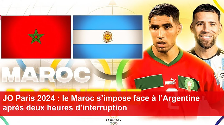 JO Paris 2024 : le Maroc s’impose face à l’Argentine après deux heures d’interruption