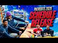 2026 New England Patriots Schedule Release at Six Flags New England