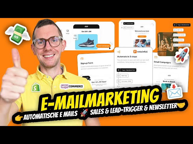 Retainful automatic emails for WooCommerce & Shopify 🚀 Proper email marketing & newsletter 📩