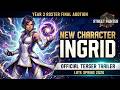 Street Fighter 6 - Official Ingrid Teaser Trailer (Year 3 Final Character)