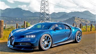 Forza Horizon 5| 1,400HP 2018 BUGATTI CHIRON [Highway Pulls] screenshot 1
