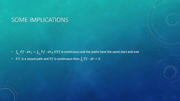 Fundamental Theorem of Line Integrals
