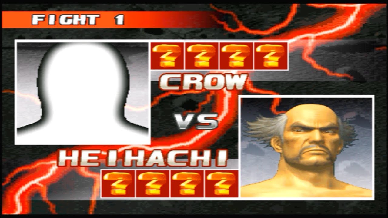 Tekken 3 Crow with  gun Jack| Tekken 3 Team Battle Playthrough 